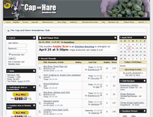 Tablet Screenshot of capandhare.com